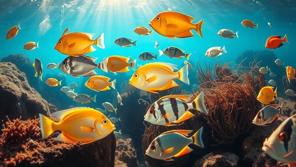 Varför är fiskar i Östersjön så färgglada