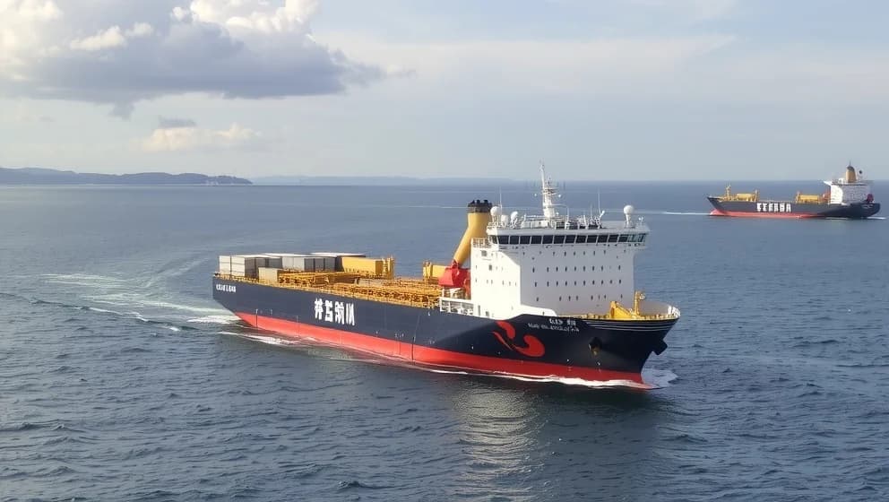 Kinesiskt fartyg i Östersjön väcker uppmärksamhet