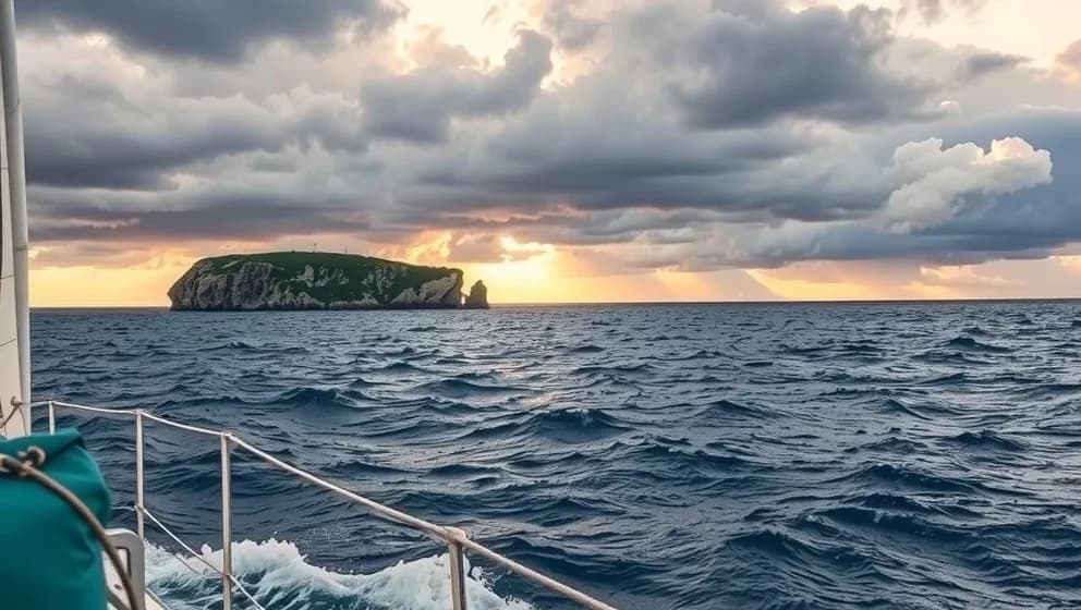 Sjöväder Östersjön vid Gotland