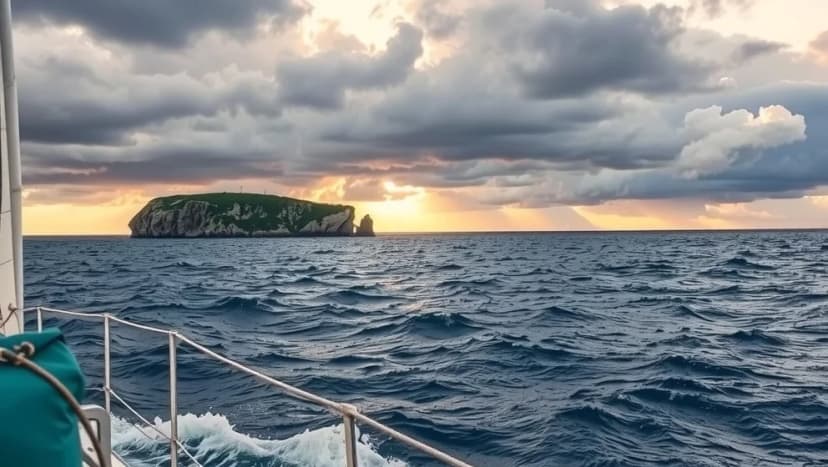 Sjöväder Östersjön vid Gotland