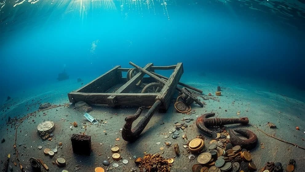 Vrakplundrarna i Östersjön söker skatter